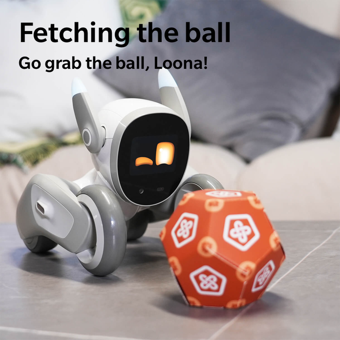 Loona Premium Smart Robot, PETBOT com IA e Base de Carregamento, KEYi Tech