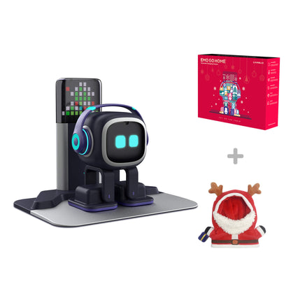 EMO Go Home Robot, Pet de Mesa AI com Dock de Carregamento, Living.AI