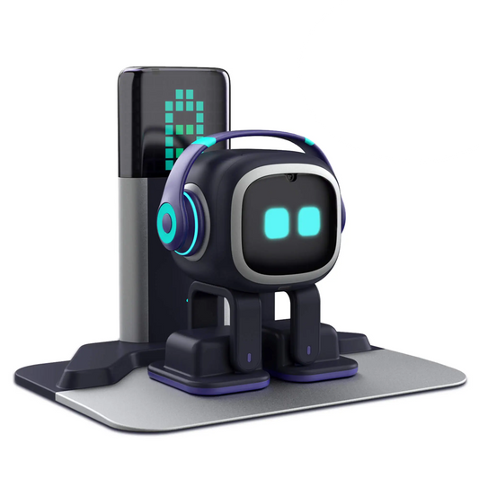 EMO Go Home Robot, Pet de Mesa AI com Dock de Carregamento, Living.AI