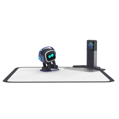 EMO Go Home Robot, Pet de Mesa AI com Dock de Carregamento, Living.AI